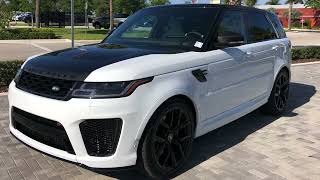 Range Rover SVR Carbon Edition  The Best of Range Rover Sport  Two Best Color Combination [upl. by Ayhtnic770]