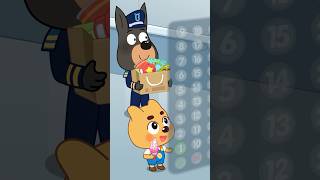 Kids Learn Elevator Safety Rules sherifflabrador shorts [upl. by Kirred590]