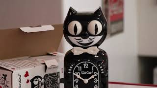 Original KitCat Klock Vintage Style Swivel Eyes Wall Clock at California Car Cover [upl. by Garmaise]