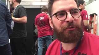 E3 Exclusive Overkills Walking Dead Interview with Almir Listo FanSideds UndeadWalkingcom [upl. by Queen]