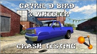 BeamNG Drive GavrilD Bird 3 Wheeler Crash Testing 59  Insanegaz [upl. by Howland]