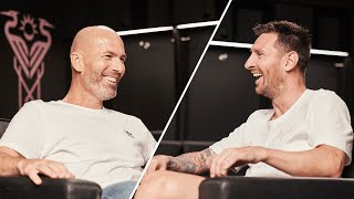 WHEN ZINEDINE ZIDANE MET LIONEL MESSI [upl. by Eladnor]