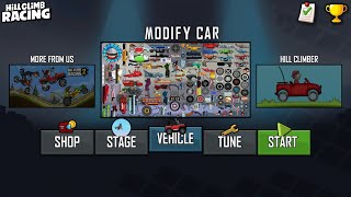 TOP 25 MODIFIED CARS in HILL CLIMB RACING [upl. by Nitaf]