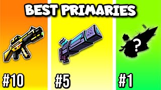 Top 20 BEST PRIMARY Weapon In Pixel Gun 3D [upl. by Peri859]