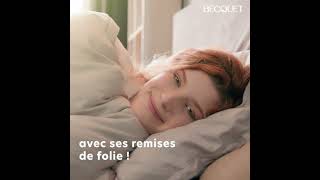 🛏️ Le Blanc de Becquet  Jusquà 50 sur le Linge de Maison  ✨ [upl. by Cirdek]