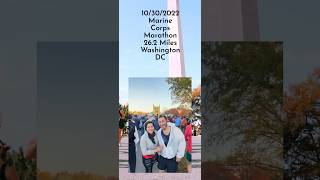 Marine Corps Marathon 2022 two psychiatrists run 262 miles together marathon mcm [upl. by Ormond288]