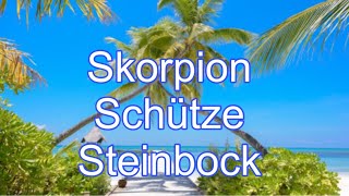 Sternzeichen Orakel ✨Skorpion ✨Schütze✨ Steinbock✨ [upl. by Aubigny]