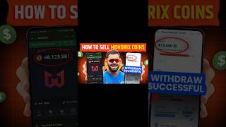 Monorix Airdrop Update  Monorix Withdraw  How To Sell Monorix Coins  Monorix Update In Hindi [upl. by Ymia]