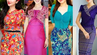 Top rated skirt blouse bodycon dresses design Korean style office wear bodycon dresses2024 [upl. by Elisa]