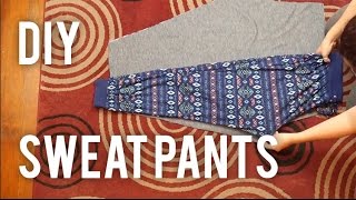 How to Make Sweatpants  DIY [upl. by Yona]