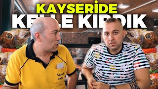 Kayseride Kelle Kırdık Kayseri Lezzetleri [upl. by Parrott]