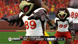 2023 Mascot Mashup Bowl Season 12 26 2023 Quicklane Bowl Bowling Green State VS Minnesota [upl. by Nylevol]