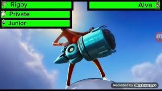 Rigby Team Vs Alva Pokemon the Movie Volcanion amp the Mechanical Marvel with Healthbars [upl. by Matthew]