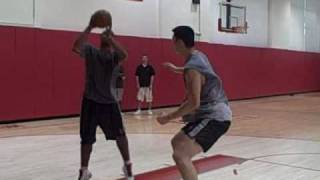 Yao Ming Workout 8242010  trashtalking Chuck Hayes [upl. by Notla]