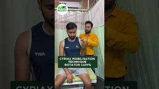 Discover the power of Cyriax Mobilisation Technique for your rotator cuffs Fitness Injury [upl. by Wieche]