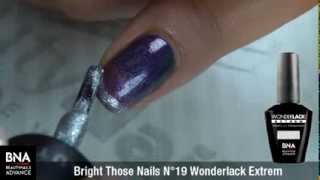 Nail art Mix amp Match en vernis UV permanents Wonderlack Extrem  Beautynails [upl. by Nezah]