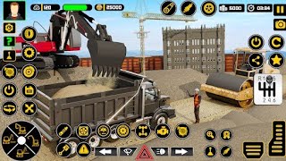 🔥New Large City Road Construction Gameplay 🚧  Android Gameplay [upl. by Lettig]