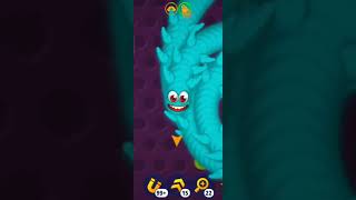 Tentakel Hungry Snake wormszone asmreating snakegame slithersnake shorts gaming asmrsounds [upl. by Rola583]