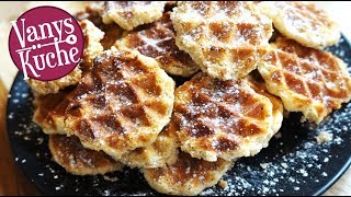 Thermomix®  Waffelkekse SCHNELL EINFACH amp KNUSPRIG LECKER [upl. by Aicat]