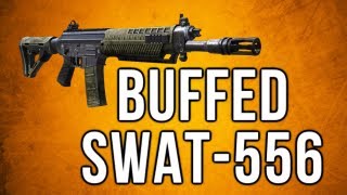 Black Ops 2 In Depth  Buffed Swat556 Assault Rifle Review [upl. by Nosirb823]