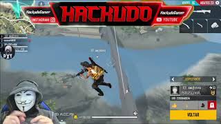 HACKUDO GAMER JOGANDO COM ESCRITOS CORTES 19 MOD MENU FF [upl. by Ahsienod816]