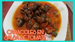 Como hacer CARACOLES en Salsa [upl. by Rugen]