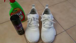 How To Clean Adidas Triple White NMD R1 XR1 Kanye West Ultra Boost YEEZY Full HD 2016 [upl. by Yenalem818]