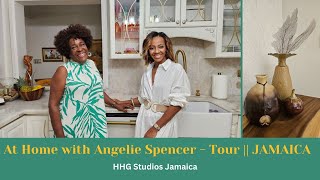 At Home with Angelie Spencer  Home Tour  JAMAICA [upl. by Anyzratak]