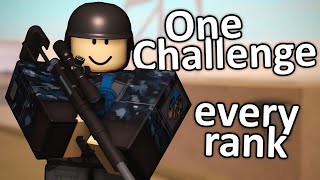 One Challenge for Every Rank in Phantom Forces Part 1 [upl. by Blondie]