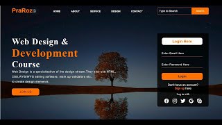 How To Create A Website using HTML amp CSS  StepbyStep Tutorial [upl. by Tryck]