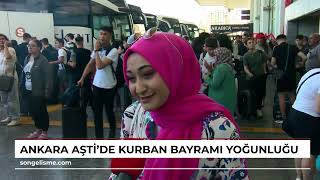 ANKARA AŞTİde Kurban Bayramı yoğunluğu [upl. by Ashia]