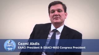 Invitation to EAACI WAO Congress 2013 by EAACI President Cezmi Akdis [upl. by Latif418]