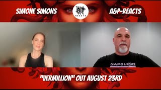 Simone Simons Talks About Her Solo Album quotVermillionquot [upl. by Tsugua]