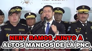 NERY RAMOS LE ENVÍA UN MENSAJE A LOS CRIMIN4LES TRAS APROBAR LA LEY DE LA PNC GUATEMALA [upl. by Skippie]