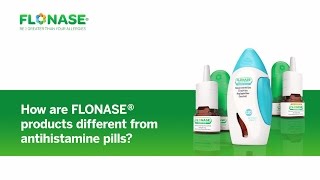 How are FLONASE® products different from antihistamine pills [upl. by Sorcha]