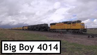 Union Pacific Big Boy 4014 Returns to Cheyenne [upl. by Inek]