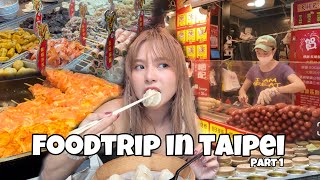 FOODTRIP IN TAIPEI  Mahalia E [upl. by Irim433]