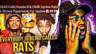 26ar Shows Paper Work Of Omb Jaydee Snitching BmgReacts [upl. by Eatnad]