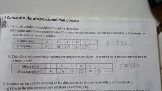 Respuestas del cuaderno de ejercicios unidad 6 lección 12 matemática 7° grado [upl. by Aihsoem693]