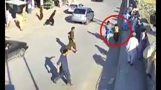 CCTV Footage Of Suicide Bomber In Parachinar  Dawn News [upl. by Gabrielli]