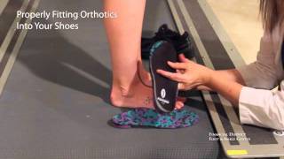 Properly Fitting Your Orthotics Into Your Shoes  Sports Performance  San Francisco Podiatrist [upl. by Nerw]