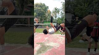 Pemain Takraw Unjuk Skill 🤯salto sepaktakraw spike rollspike [upl. by Otilrac238]