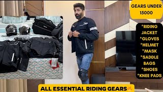 Dont Buy Riding Gear without looking at thid Video🔥Must Have purchases for New Rider🤗 [upl. by Editha]