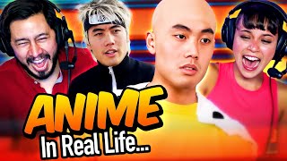 Anime in Real Life REACTION  Nigahiga [upl. by Htennek]