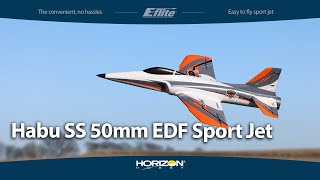 Eflite Habu SS 50mm EDF Sport Jet [upl. by Felten]