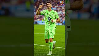 Lewandowski Hattrick goals  Alaves vs Barcelona 0  3 1st goal highlights barcelona laliga [upl. by Ark]