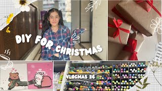 DIY gift for Christmas  vlogmas 36 [upl. by Stan]