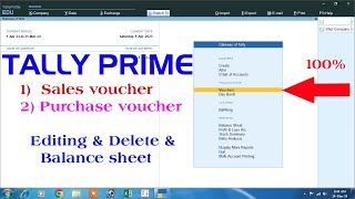 tally prime  purchase entry in tally prime  purchase bill entry in tally prime  purchase entry [upl. by Nedaj719]