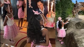 CARDI B TOOK DAUGHTER KULTURE TO THE ZOO AS PART OF HER PARIS BIRTHDAY CELEBRATIONS [upl. by Arodasi]