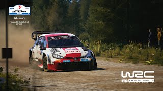 EA WRC  Rally Estonia Stage 9 quotVahessaarequot 62km  2023 Toyota GR Yaris Rally1 Hybrid [upl. by Faust]